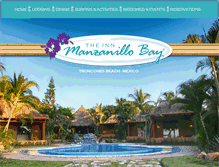 Tablet Screenshot of manzanillobay.com